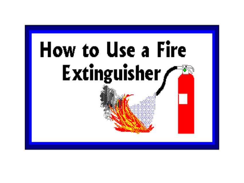 Fire Extinguisher and Fire Safety