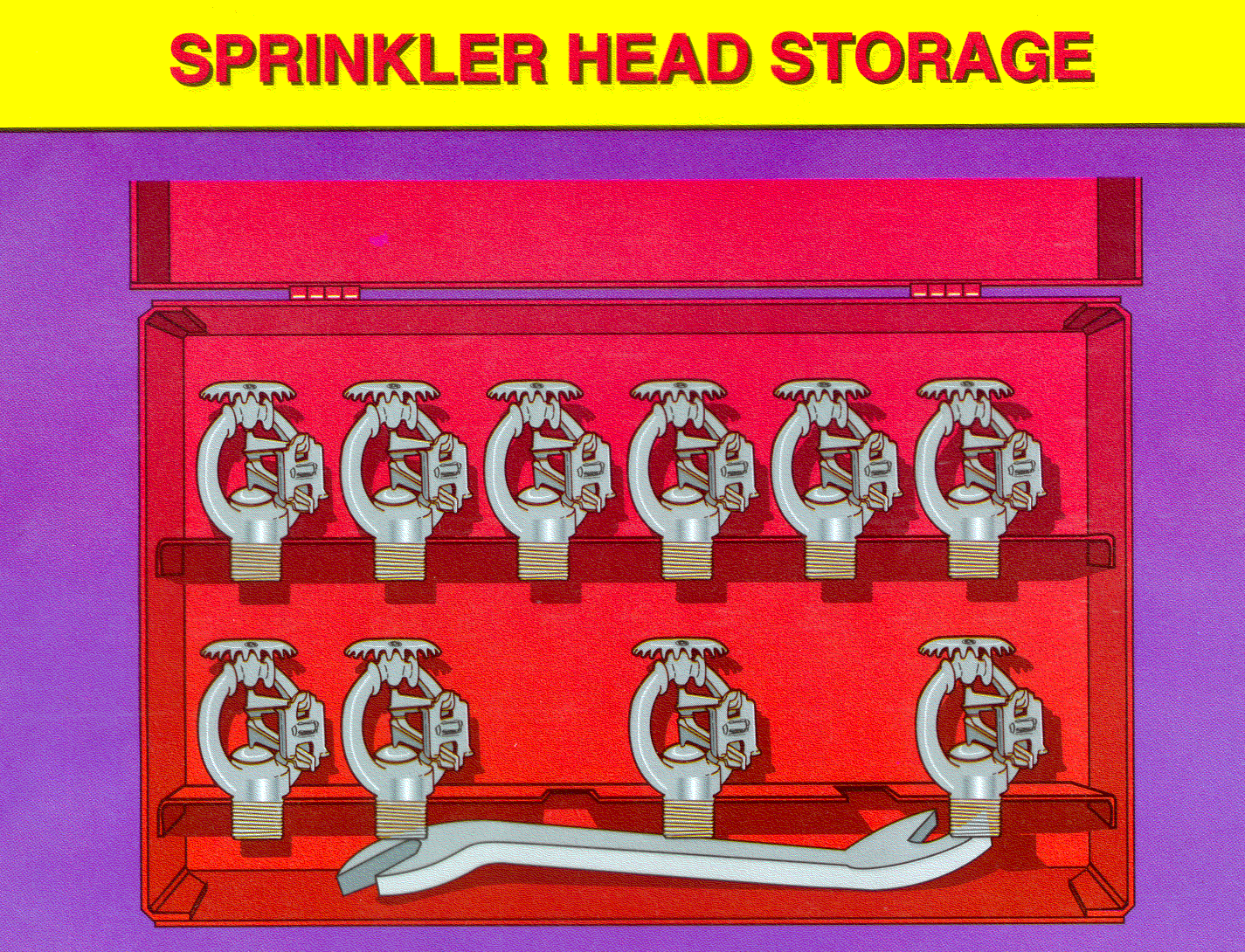 Sprinkler Head Storage