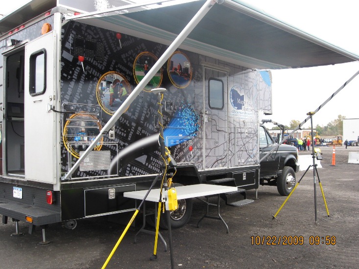 GIS technology vehicle