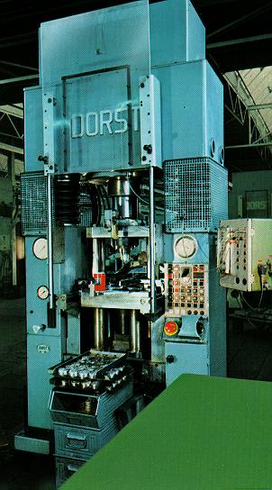 photo of a powder metal machine