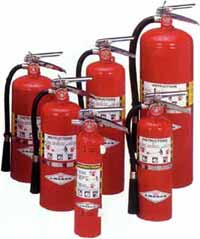 class a fire extinguisher used for